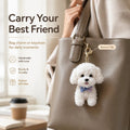 Custom Dog Cat Plush Keychain Charm, Realistic Handmade Pet Replica Made From Photo, Personalized Memorial Bag & Key Accessory