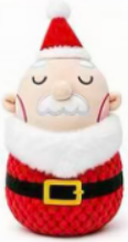 Lots de jouets de Noël festifs pour chien, 3 ensembles distincts sur le thème du Père Noël, du renne et du bonhomme de neige, comprenant chacun une corde, une peluche couineuse et une balle de tennis