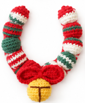 Col festif au crochet fait main en 6 styles, réglable, pour chats et chiens