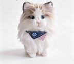 Custom Dog Cat Plush Keychain Charm, Realistic Handmade Pet Replica Made From Photo, Personalized Memorial Bag & Key Accessory