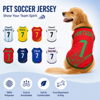 Pet Soccer Jersey
