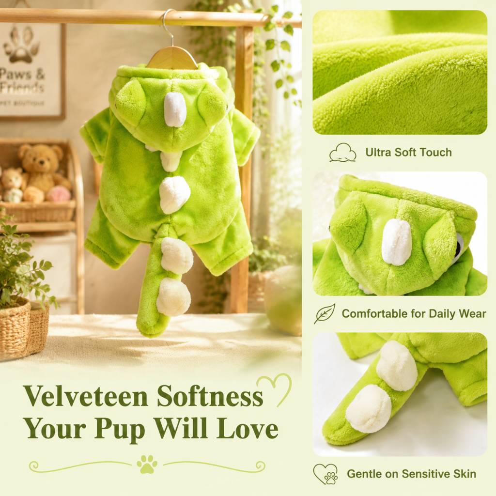 Dinosaur outfit for dogs