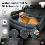Portable car pet bed