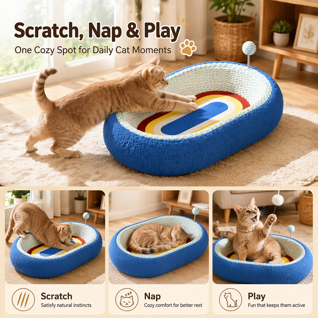 Multi-Function Cat Bed
