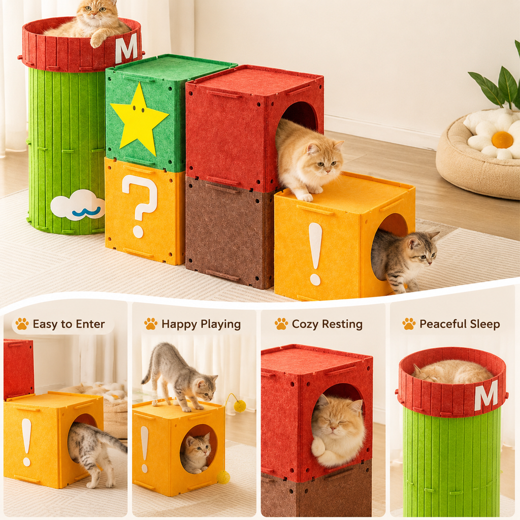 Fun DIY Cat House
