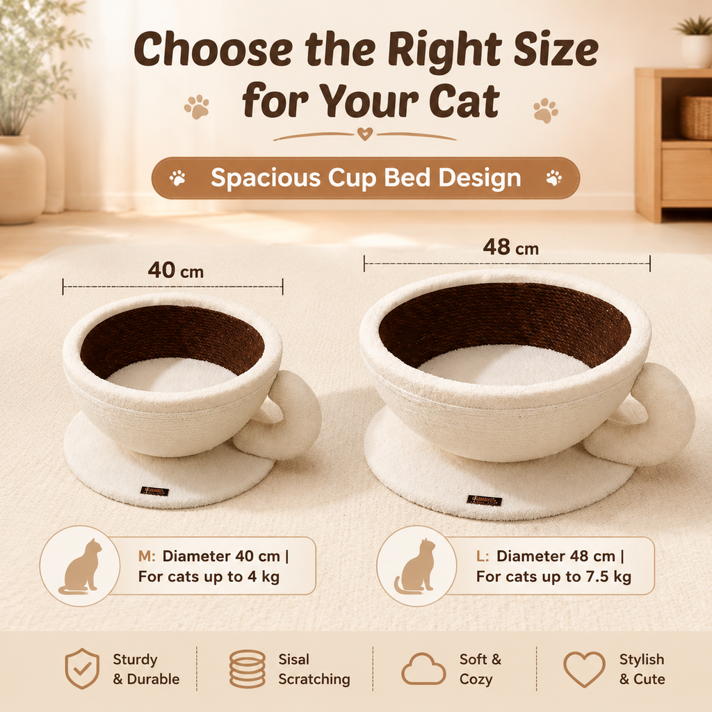 Sisal Cat Scratch Cup