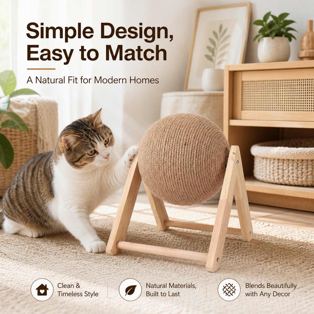 Sisal Cat Ball